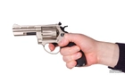 Револьвер Cuno Melcher ME 38 Magnum 4R (никель, пластик) (11950020) - изображение 13