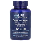 Омега-3, Life Extension, Ультра омега-3, 60 капсул
