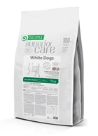 Сухой корм Nature's Protection с белком насекомых для собак всех размеров и стадий развития с белой шерстью