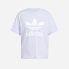 Футболка жіноча adidas Originals IN8439 S Фіолетова (4066757217586) - зображення 5