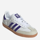 Tenisówki damskie do kostki adidas Originals Samba OG W IF6514 36 (3.5UK) Biały/Fioletowy (4066765922991) - obraz 4