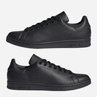 Tenisówki męskie z eko skóry adidas Originals Stan Smith FX5499 46.5 (11.5UK) Czarne (4064037425652) - obraz 5