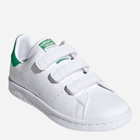 Tenisówki chłopięce na rzepy adidas Originals Stan Smith CF C FX7534 34 (2UK) Białe (4064037700315) - obraz 3