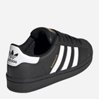 Підліткові кеди для хлопчика adidas Originals Superstar 50 C EF5394 35 (2.5UK) Чорні (4062053339526) - зображення 4