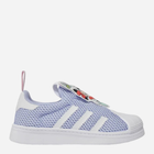 Дитячі сліпони для дівчинки adidas Originals Superstar 360 C IE0680 33.5 (1.5UK) Фіолетові (4066759076341) - зображення 1