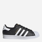 Sneakersy damskie skórzane adidas Originals Superstar W FV3286 36 (UK 3.5) Czarne (4062056831805)