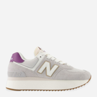 Buty sportowe damskie do kostki New Balance 574 WL574 40 (8.5US) Szare (196941300795)