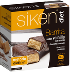 Batoniki Siken Diet Vanilla & Caramel 5 szt (8424657105260) - obraz 1