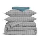 Комплект постільної білизни Cosas GREY GEOMETRY Полуторний Ранфорс 160x220 см (4822052139967)