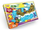 Пазли м'які Сови на кораблі 35 ел., серія 9, S35-09-03 Danko Toys