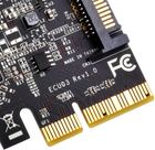 Karta rozszerzeń Silverstone SST-ECU03 PCI-Express 2.0 - USB 3.1 (4710007222966) - obraz 10