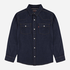 Koszula młodzieżowa chłopięca jeansowa Levi's 9E6866-D3C 14A 162 cm Granatowa (3666643024772) - obraz 1