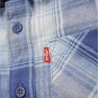 Підліткова сорочка в клітинку для хлопчика Levi's 9EG893-U85 12A 152 см Синя (3666643043797) - зображення 4