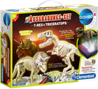 Zestaw wykopalisk Clementoni Galileo Science T-Rex & Triceratops (8005125694082)