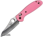 Кишеньковий ніж Benchmade Pardue Mini Griptillian Pink (555HG-PNK) - зображення 1