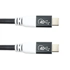 Кабель San Guan USB Type-C - USB Type-C PD 100W, 40Gbps, 3м