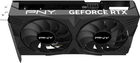 Відеокарта PNY PCI-Ex GeForce RTX 4060 VERTO Dual Fan 8GB GDDR6 (128bit) (2460/17000) (1 x HDMI, 3 x DisplayPort) (VCG40608DFXPB1) - зображення 4