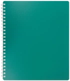 Тетрадь Buromax Classic B5 в клетку, 80 листов, 60г/м2 Зеленая (BM.2419-004)