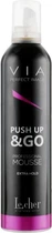 Мус для об'єму VIA Push Up&Go 400 мл Le Cher