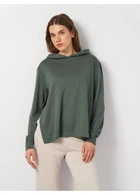 Худи H&M M Темно-зеленый 0819508_разрезы_01