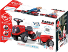 Jezdzik Falk Baby Case IH Ride-On Traktor z przyczepą i akcesoriami Czerwony (3016200023838) - obraz 11