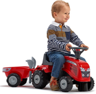 Трактор-каталка Falk Baby Massey Ferguson Tractor з причепом та аксесуарами Червоний (3016200024132) - зображення 4