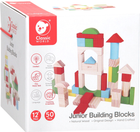 Klocki drewniane Classic World Wooden Blocks Junior 50 elementów (6927049000669) - obraz 1