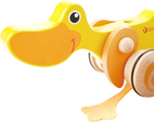 Іграшка-каталка Classic World Eko Wooden Duck (6927049004810) - зображення 5