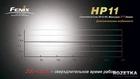 Фонарь Fenix HP11 Cree XP-G LED R5 Yellow - изображение 4