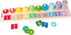 Zabawka edukacyjna Classic World Montessori Learning to Count and Colors 66 elementów (6927049054556) - obraz 4