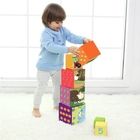 Розвиваючі кубики Classic World Stacking Cubes Vegetable 10 шт (6927049020285) - зображення 10