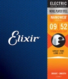 Струни Elixir 12007 NANOWEB 9-52 - 7 string Super Light