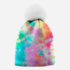 Czapka beany damska Mr. Gugu & Miss Go Tie Dye WB21WH 3XL Pomarańczowa (5903845400989) - obraz 1