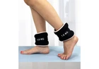 Эластичные утяжелители EasyFit Comfort 2 шт по 1 кг с фиксированным весом (манжеты для рук и ног с металлическим наполнителем, универсальные для бега) NRNTSS20