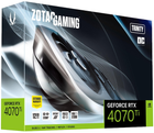 Відеокарта Zotac PCI-Ex GeForce RTX 4070 SUPER 12GB GDDR6 Trinity OC Black Edition (256bit) (2520/22400) (1 x HDMI, 3 x DisplayPort) (ZT-D40720J-10P) - зображення 7