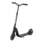 Самокат двоколісний "Best Scooter", c PU колесами, широким велосипедним кермом, новим затискачем керма. Black (98440)