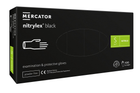 Рукавички нітрилові Mercator Medical Nitrylex Black S Чорні 100 шт (00-00000013)