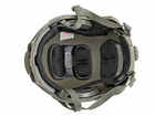 Шолом страйкбольний Emerson Fast MH Helmet foliage - изображение 8