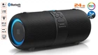 Колонка REAL-EL X-735 Black (24Вт, Bluetooth, USB, AUX, 3600мА * год)