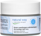 Krem do twarzy nawilżający Natural Way odmładzający 50 ml (5905669806053) - obraz 1