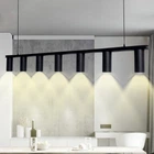 Люстра підвісна MSK Electric Tube в стилі лофт NL 2450-7 BK
