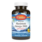 Жирні кислоти Carlson Омега Максимум 2000 Смак Лимону Maximum Omega 2000 60 желатинових капсул