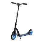 Самокат двухколесный "Best Scooter", с амортизатором. Black and Blue (74314)