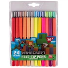 Фломастери 24 кольори Minecraft . 16*13*2см ТМ Yes