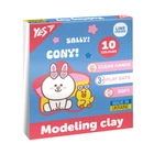 Пластилин Yes Line Friends, 10 цветов, 200 г