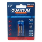 Аккумулятор Ni-MH с низким саморазрядом (LSD) Quantum 1000mAh AAA FT, 2шт/уп blister