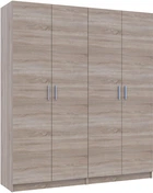 Комплект Doros Промо с полками 2+2 ДСП 180х48х204 см Дуб сонома (44900287)