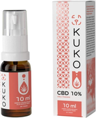 Olej konopny dla zwierząt KUKO Yango CBD 10% 10 ml łosoś (5904194064167) - obraz 1