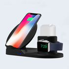 Бездротовий зарядний пристрій Neutralle 3в1 15W для Apple iPhone Watch та Airpods Black (8590274634282) - зображення 4