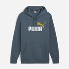 Bluza męska z kapturem Puma ESS+ 2 Col Big Logo Hoodie FL 58676418 XL Granatowa (4067981446537) - obraz 6